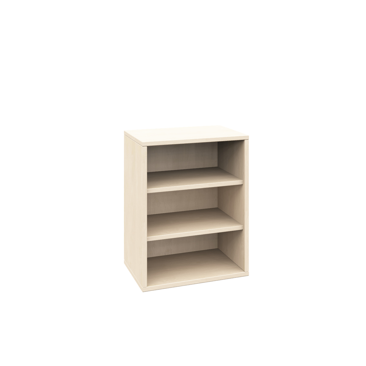Schrank, 3 offene Fächer, B45xH60xT40 cm
