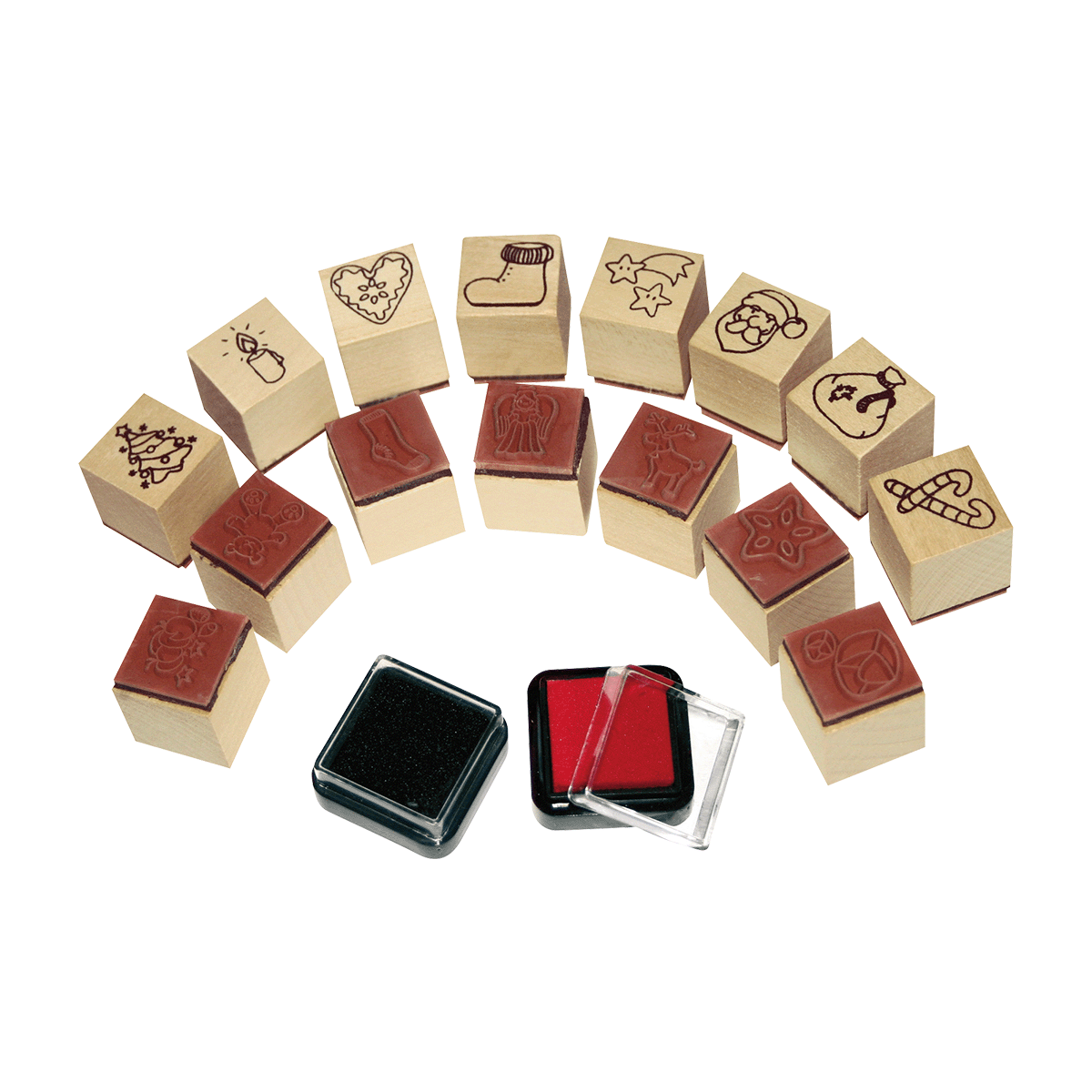 Ministempel "Weihnachten", 17-teilig