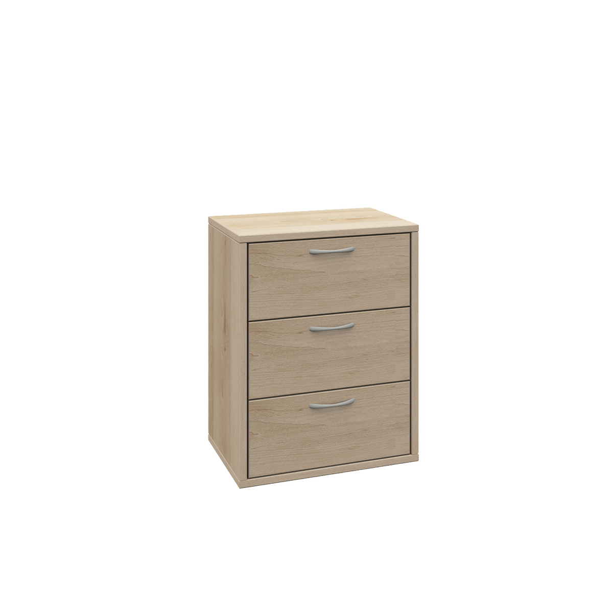 Schrank, 3 Schubkästen, B45xH60xT40 cm