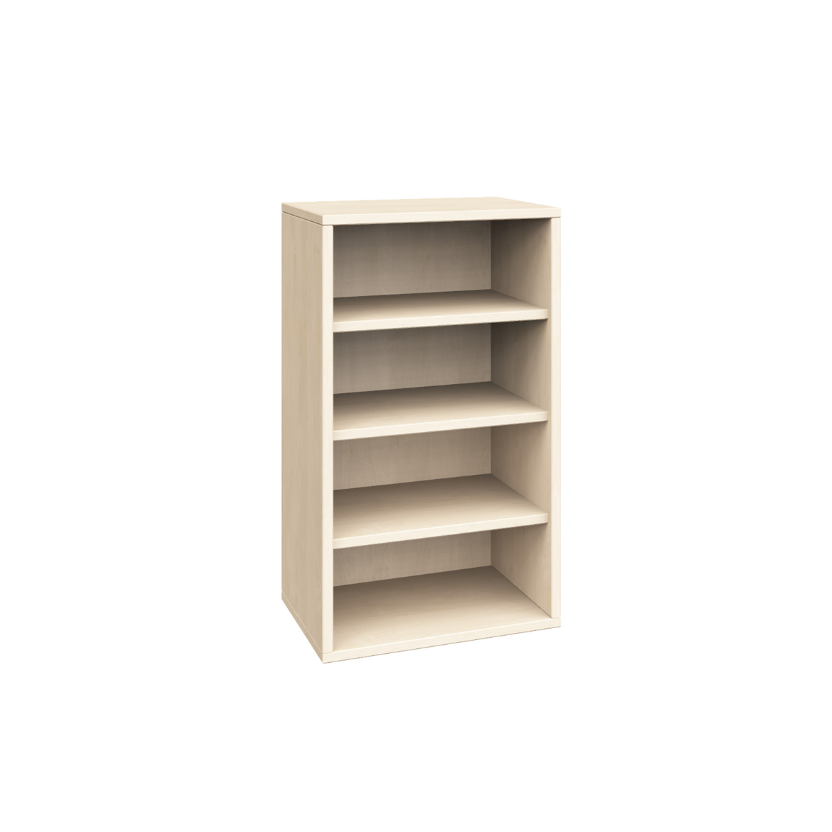 Schrank, 4 offene Fächer, B45xH80xT40 cm