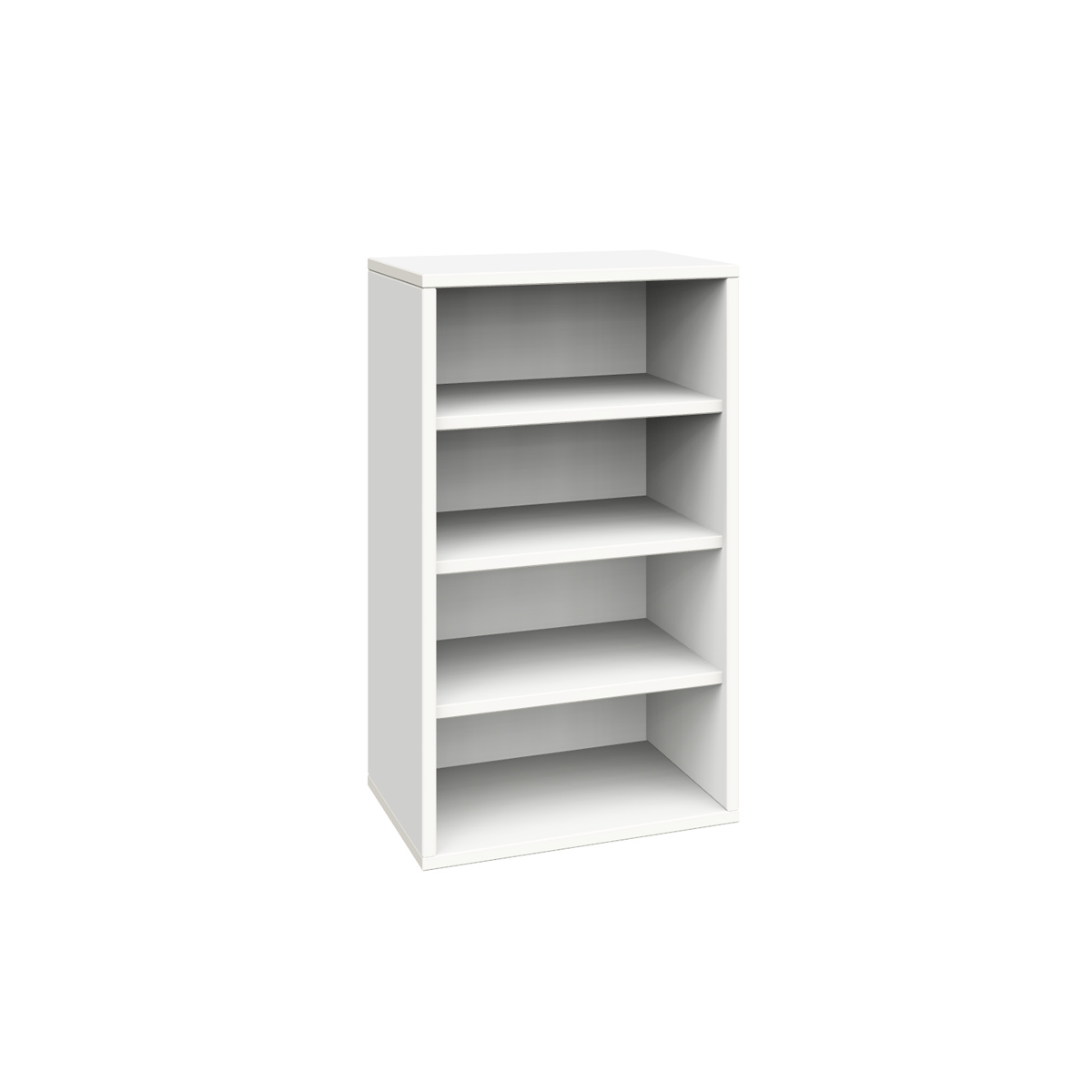Schrank, 4 offene Fächer, B45xH80xT40 cm