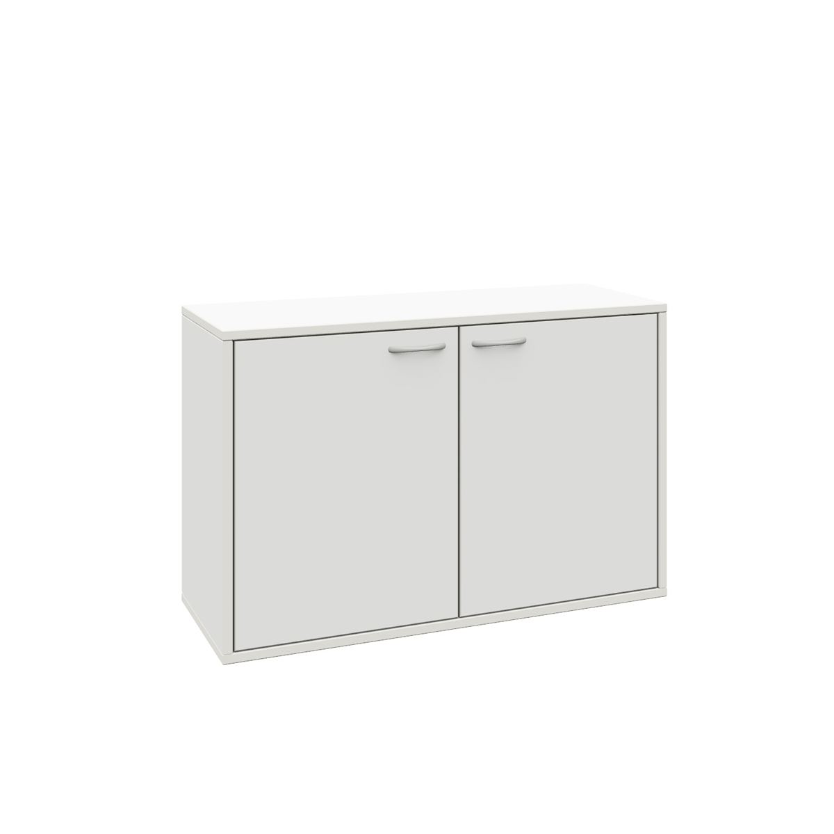Schrank, 2 Türen, 1 Einlegeboden, B90xH60xT40 cm