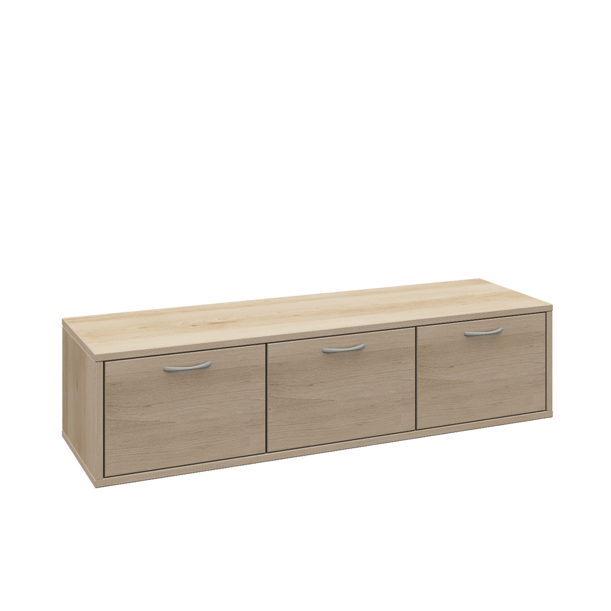 Schrank, 3 Schubkästen, B120xH30xT40 cm