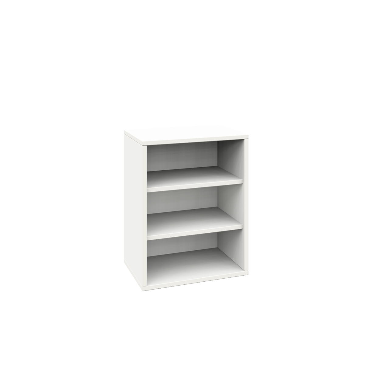 Schrank, 3 offene Fächer, B45xH60xT40 cm