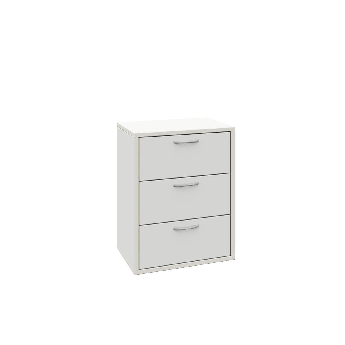 Schrank, 3 Schubkästen, B45xH60xT40 cm