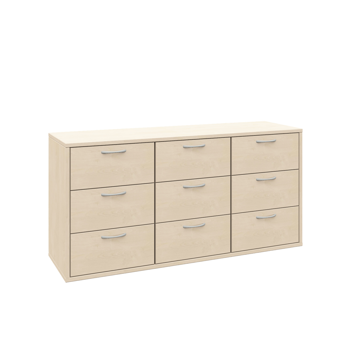 Schrank, 9 Schubkästen, B120xH60xT40 cm