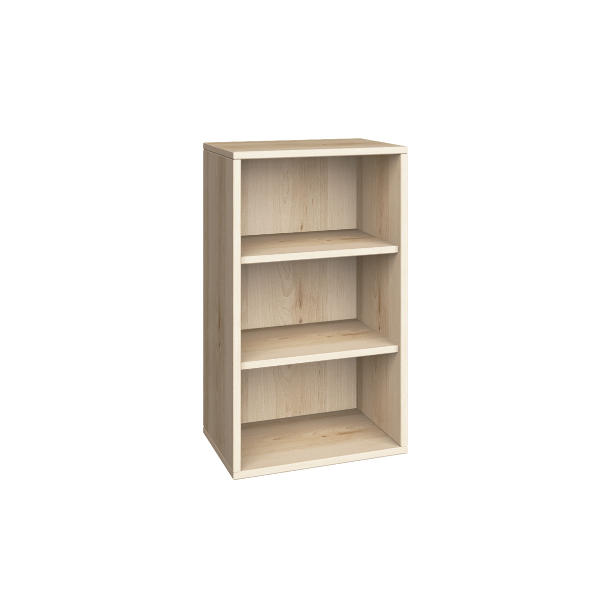 Schrank, 3 offene Fächer, B45xH80xT40 cm