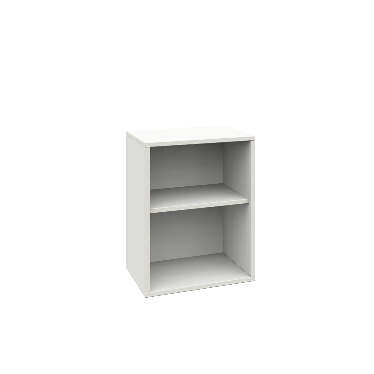 Schrank, 2 offene Fächer, B45xH60xT40 cm