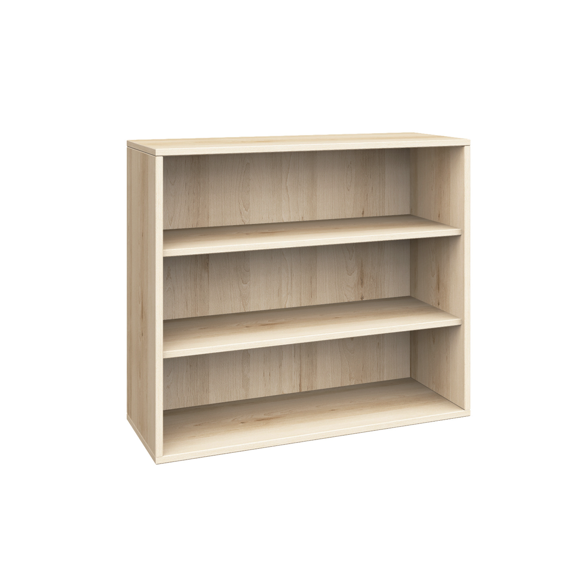 Schrank, 3 offene Fächer, B90xH80xT40 cm