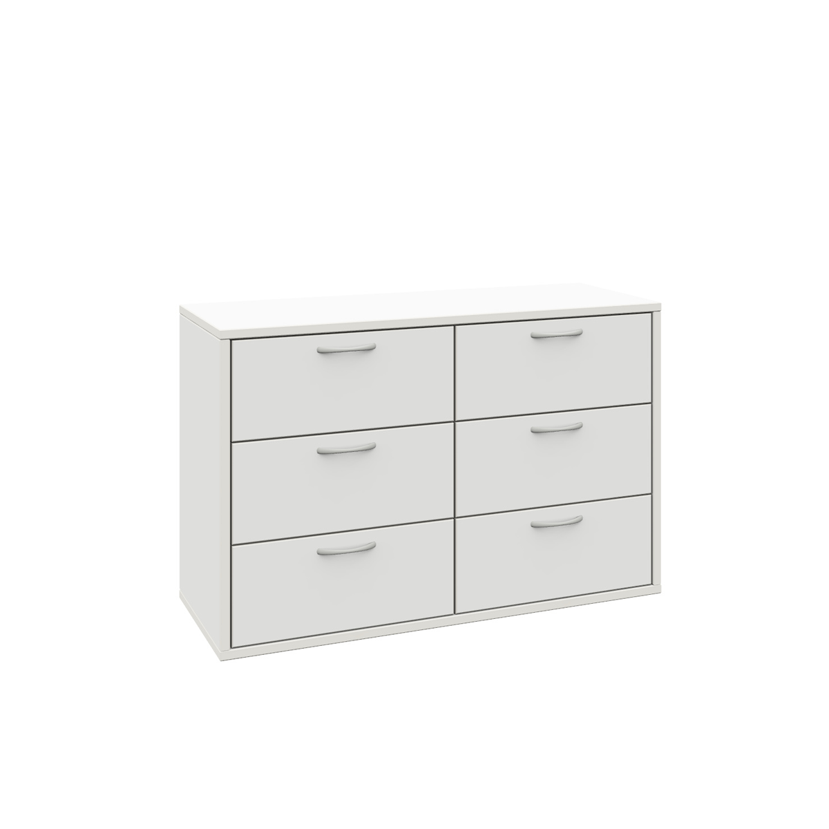 Schrank, 6 Schubkästen, B90xH60xT40 cm