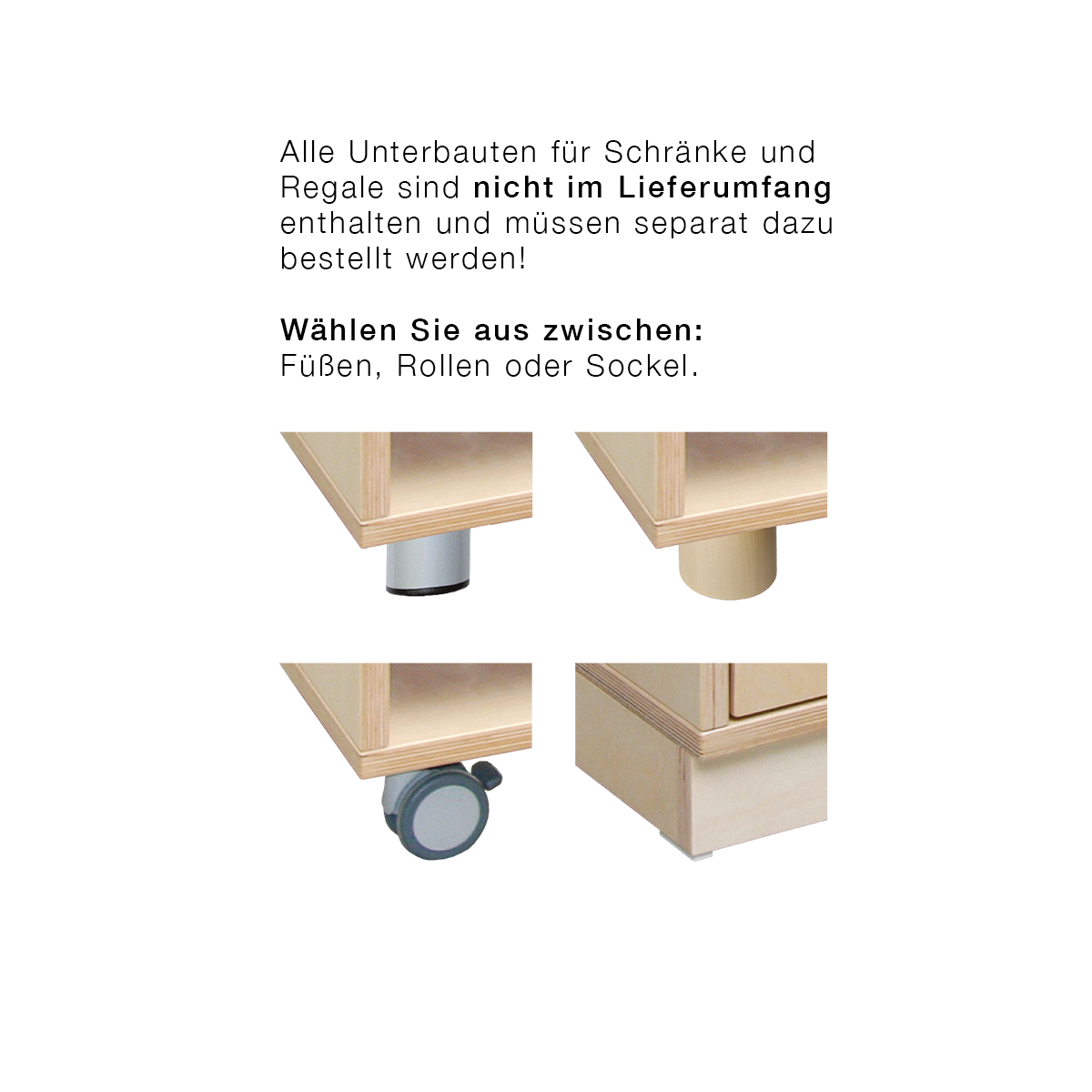 Schrank, 2 offene Fächer, B90xH60xT40 cm